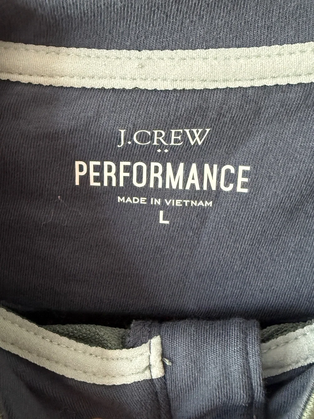 J. Crew Men's Quarter-Zip Sweater in Teal